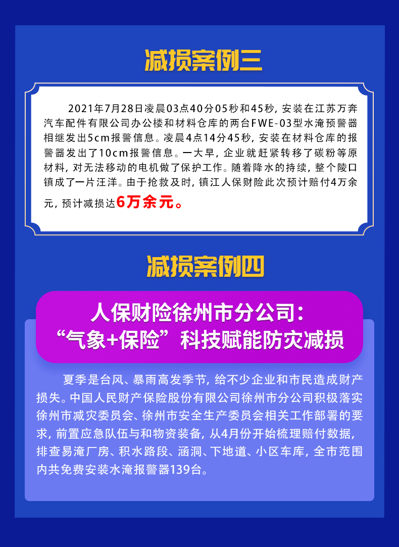 臺風“煙花”水淹預警情況匯總及減損案例(圖4)